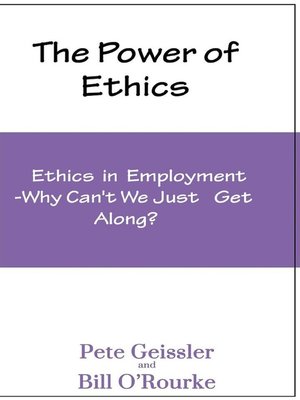 cover image of The Power of Ethics